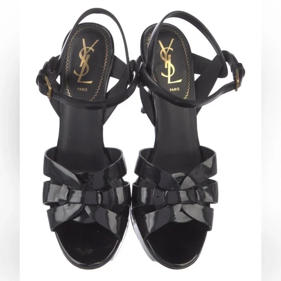 Yves Saint Laurent Patent Leather Heels - Picture 3 of 5